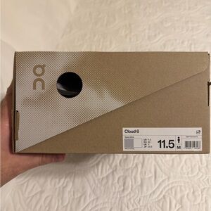 On Running Cloud 6 Athletic Shoes - Gray